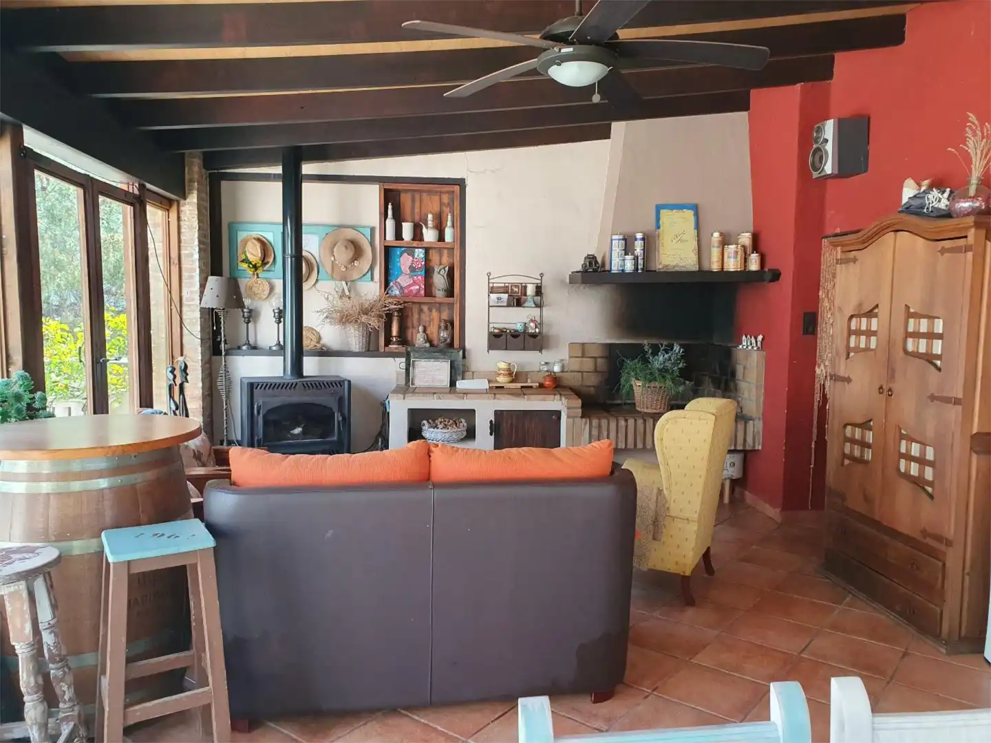 Casa o chalet en venta en Urbanización Monte Jucar, 1, Alberic Sala de estar de Casa o chalet en venta en Alberic con Aire acondicionado, Terraza y Piscina