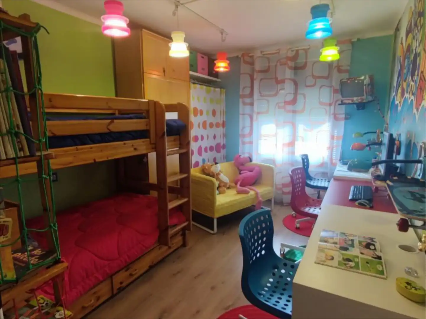 Bedroom of Flat for sale in Benabarre  with Air Conditioner, Heating and Parquet flooring