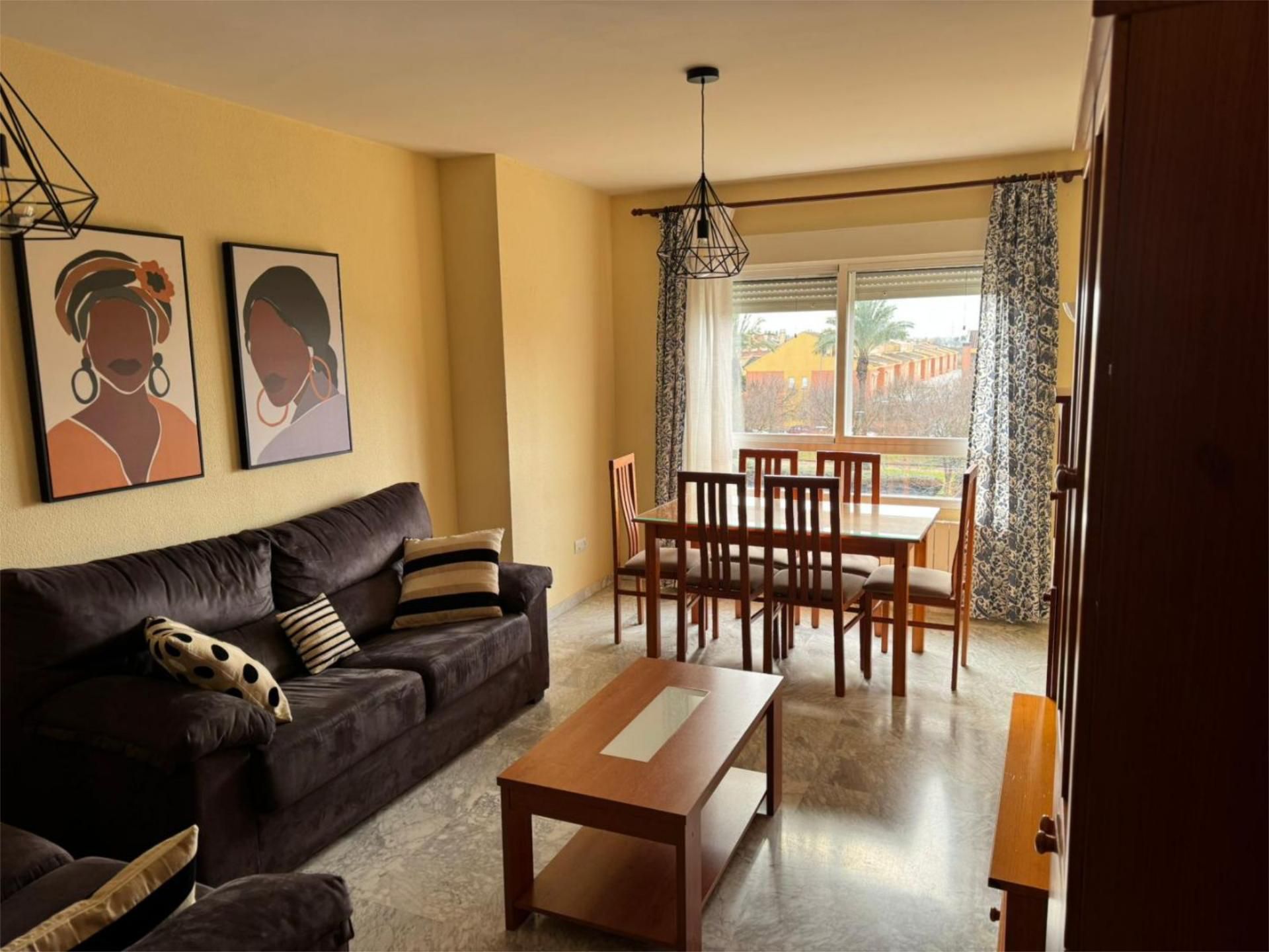 Living room of Flat to rent in Badajoz Capital  with Air Conditioner