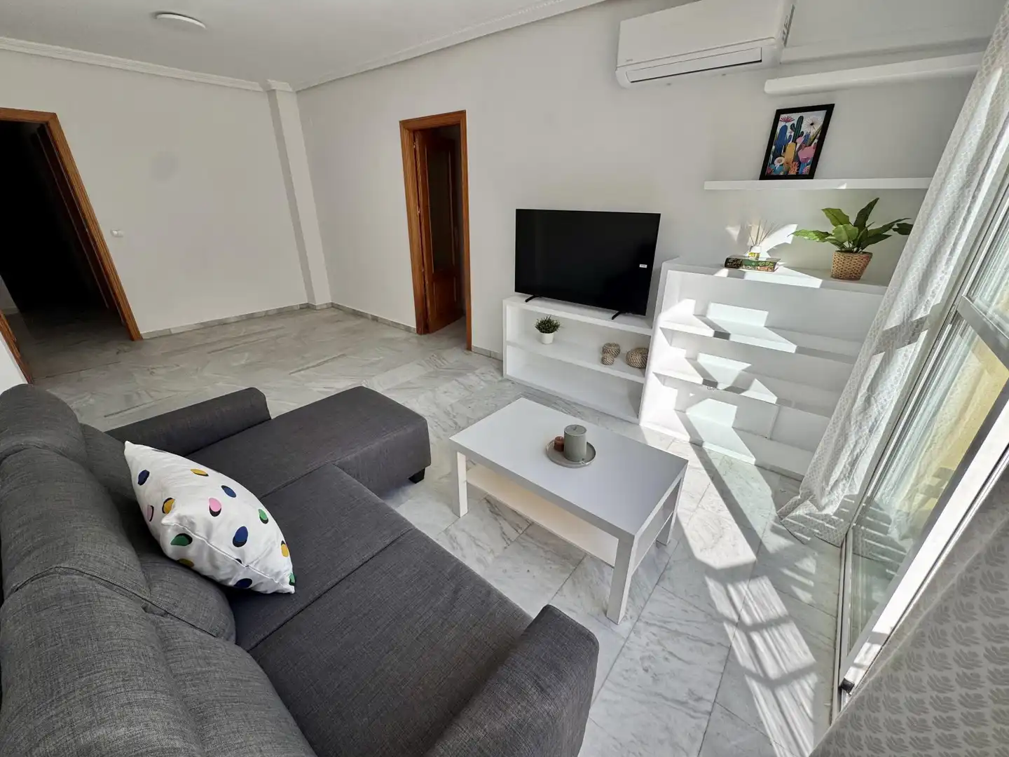 Piso en venta en Poligono Rubira Sola, 13, Macael Sala de estar de Piso en venta en Macael con Aire acondicionado, Calefacción y Amueblado