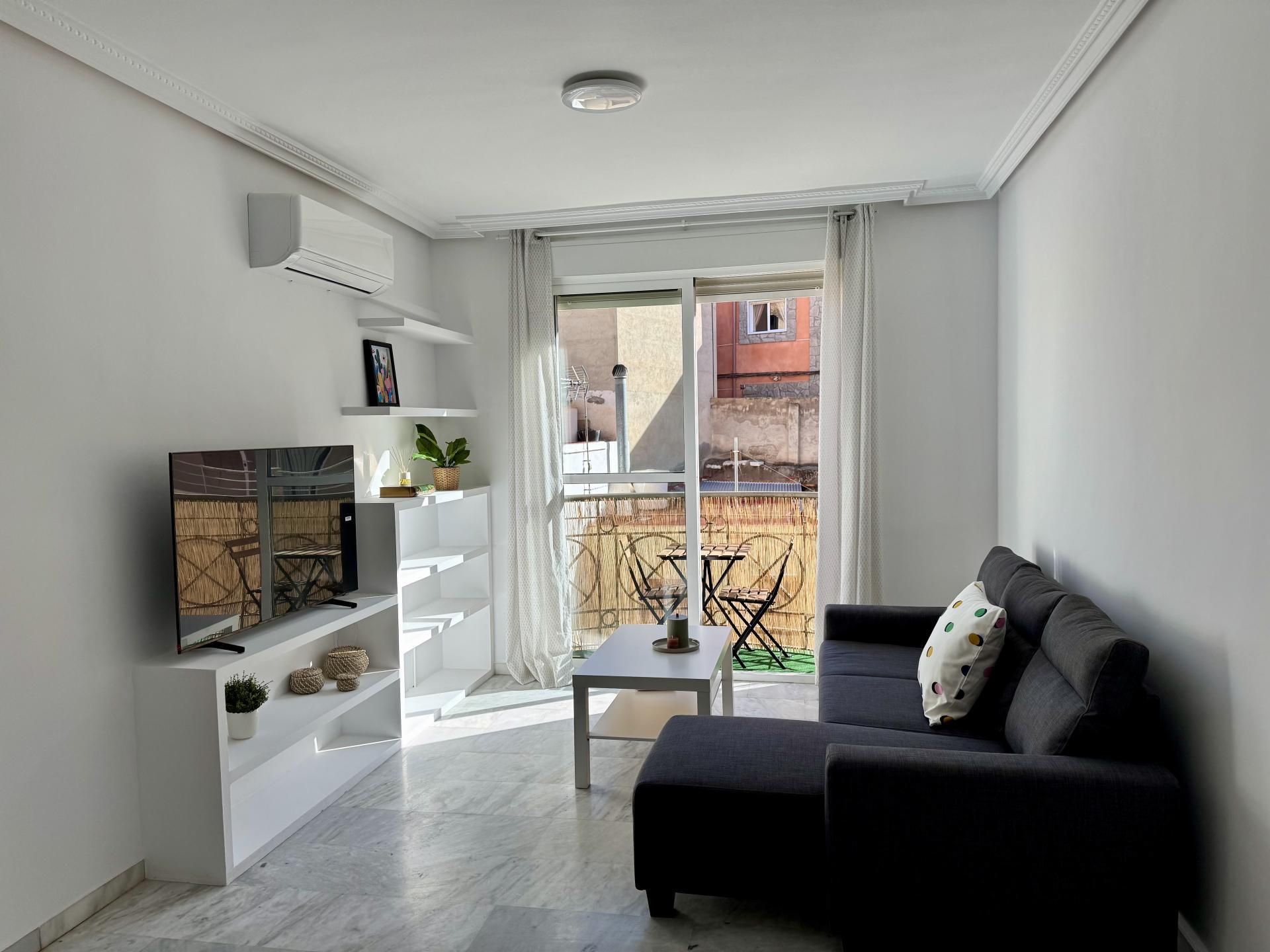 Living room of Flat for sale in Macael  with Air Conditioner and Balcony