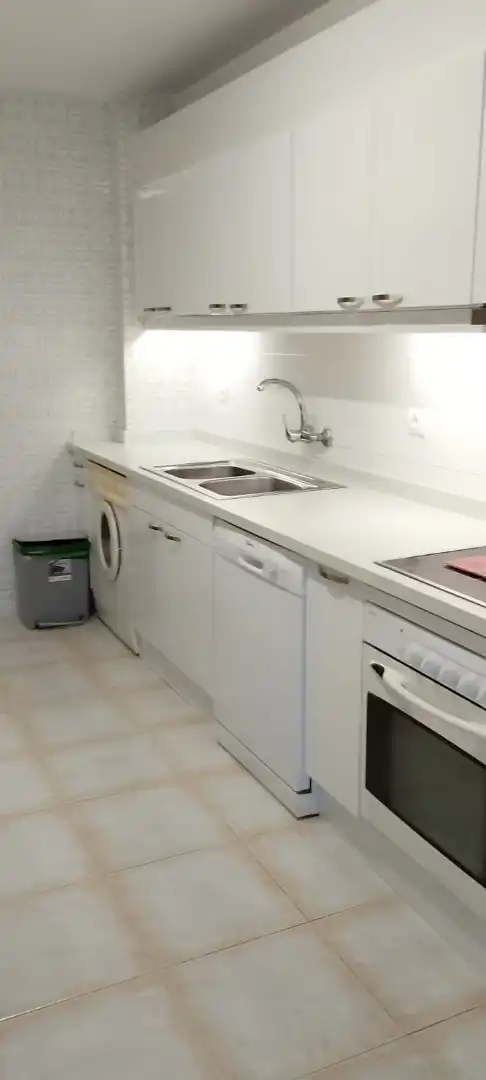Wohnung zur Miete in Calle Fray Luis de León, 16, San Claudio - La Chantría Küche von Wohnung zur Miete in León Capital mit Heizung, Parkett und Terrasse