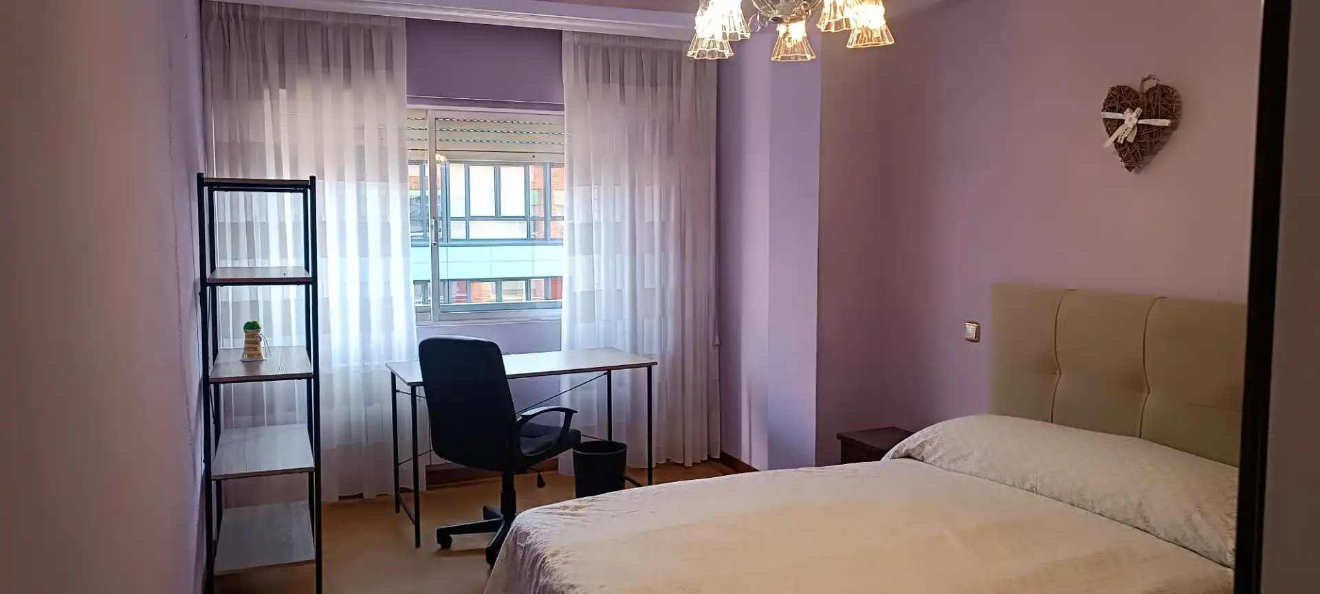 Wohnung zur Miete in Calle Fray Luis de León, 16, San Claudio - La Chantría Schlafzimmer von Wohnung zur Miete in León Capital mit Heizung, Parkett und Terrasse