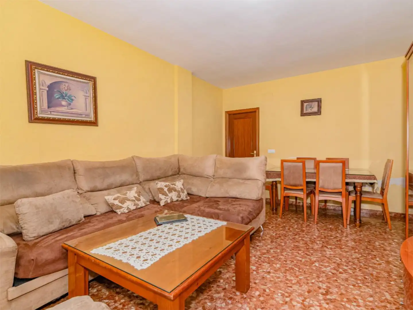 Wohnung zum Verkauf in Ronda del Valle, 5, El Valle Wohnzimmer von Wohnung zum Verkauf in Lucena mit Privatgarten