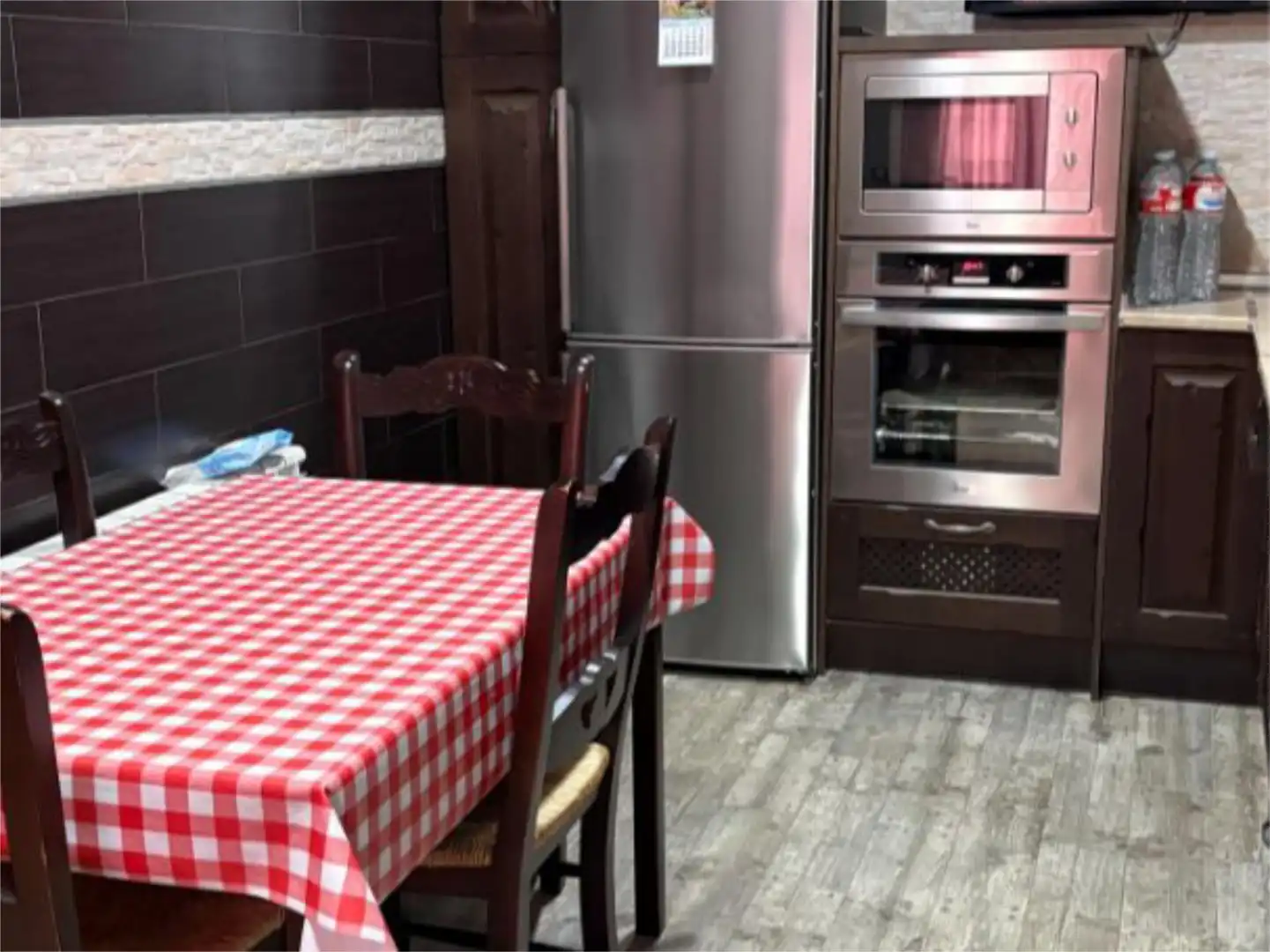 Cocina de Casa adosada en venta en Villarrubia de los Ojos con Aire acondicionado y Terraza