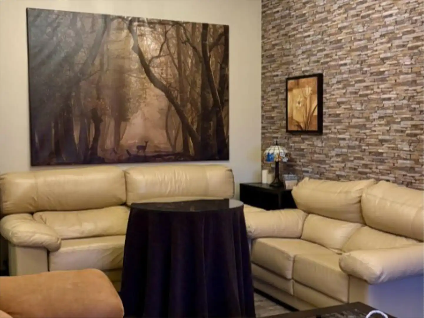 Sala de estar de Casa adosada en venta en Villarrubia de los Ojos con Aire acondicionado y Terraza