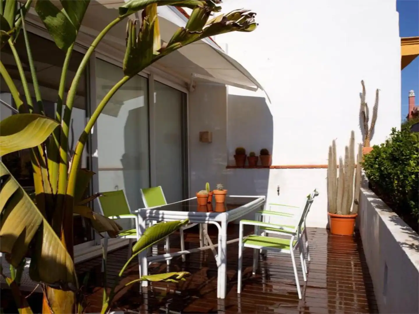 Maisonette zur Miete in Calle Clavellinas, 9, Sevilla Capital Terrasse von Maisonette zur Miete in Sevilla Capital mit Klimaanlage und Terrasse