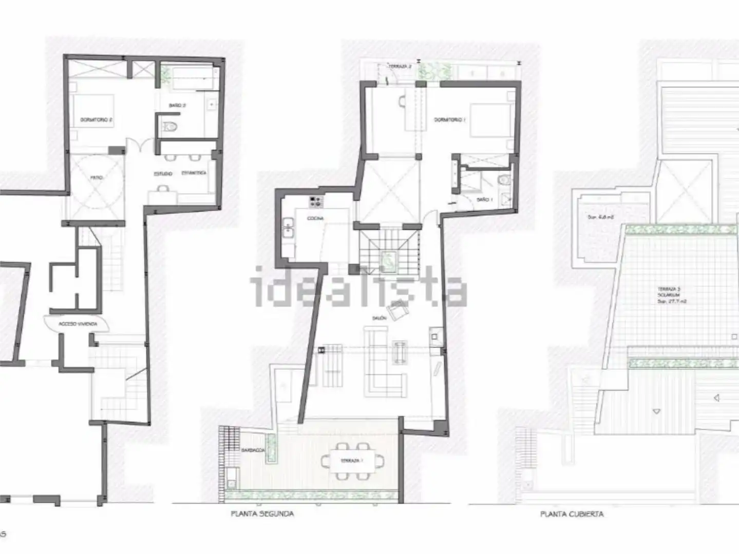 Maisonette zur Miete in Calle Clavellinas, 9, Sevilla Capital Maisonette zur Miete in Sevilla Capital mit Klimaanlage und Terrasse