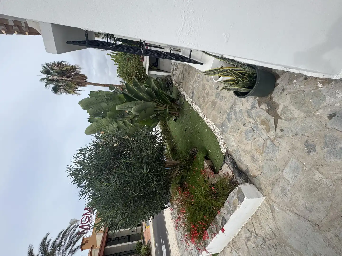 Einfamilien-Reihenhaus zum Verkauf in Golf del Sur - Amarilla Golf Garten von Einfamilien-Reihenhaus zum Verkauf in San Miguel de Abona mit Klimaanlage, Heizung und Privatgarten