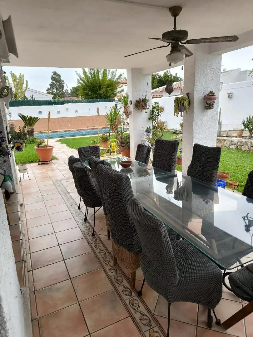 Houses for sale in Carrer del Fluvià, 13, El Casalot Terrace of Houses for sale in Mont-roig del Camp with Air Conditioner, Terrace and Swimming Pool