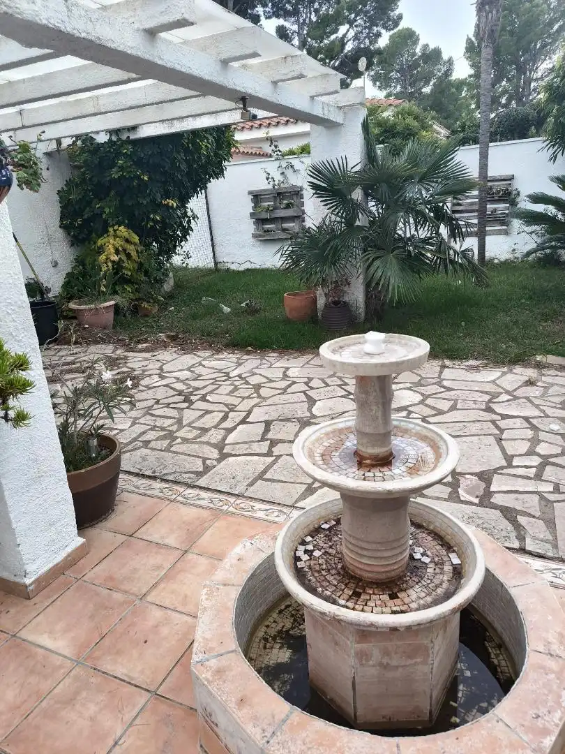 Houses for sale in Carrer del Fluvià, 13, El Casalot Garden of Houses for sale in Mont-roig del Camp with Air Conditioner, Terrace and Swimming Pool