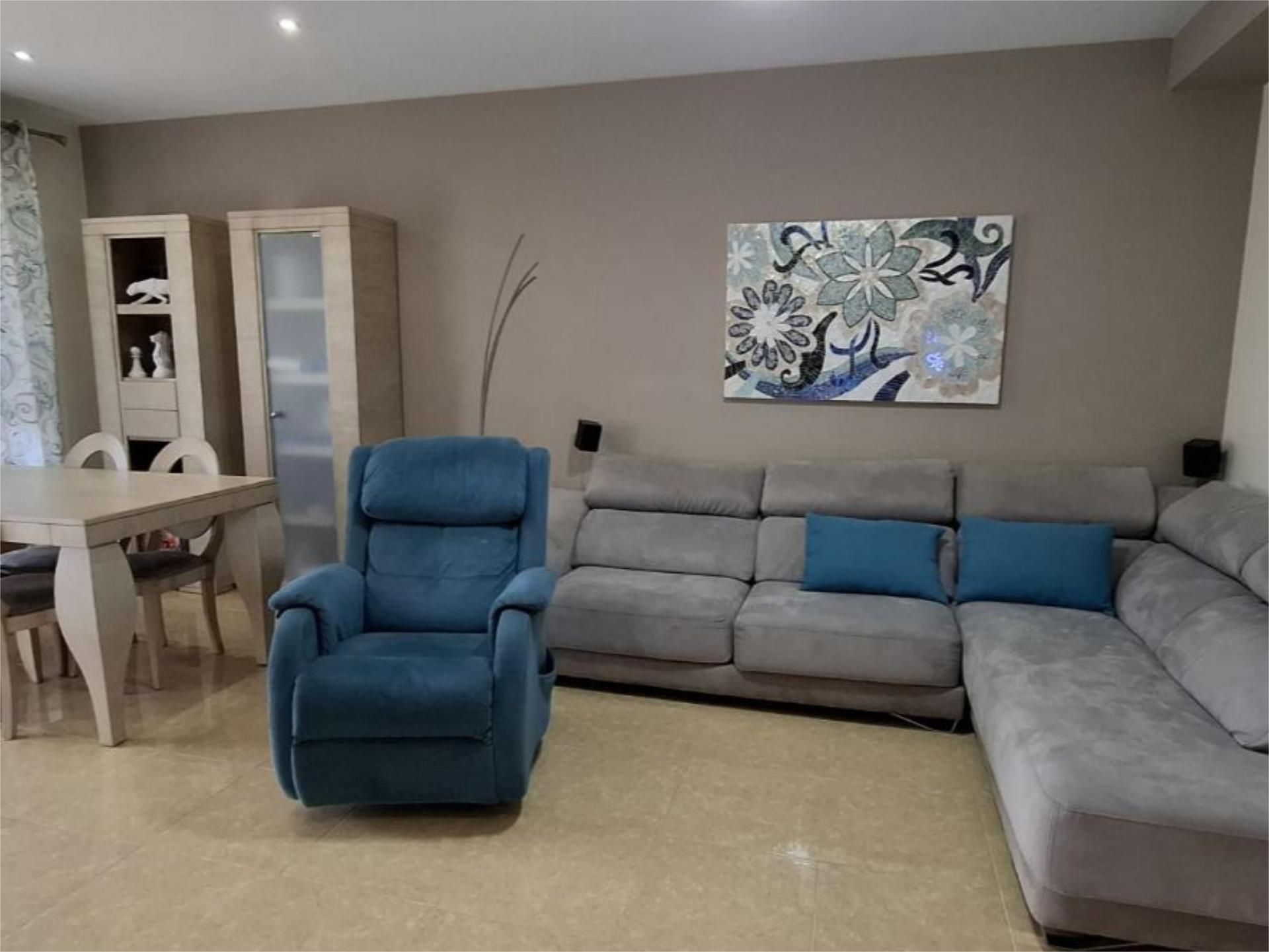 Living room of Single-family semi-detached for sale in El Ejido  with Air Conditioner and Terrace
