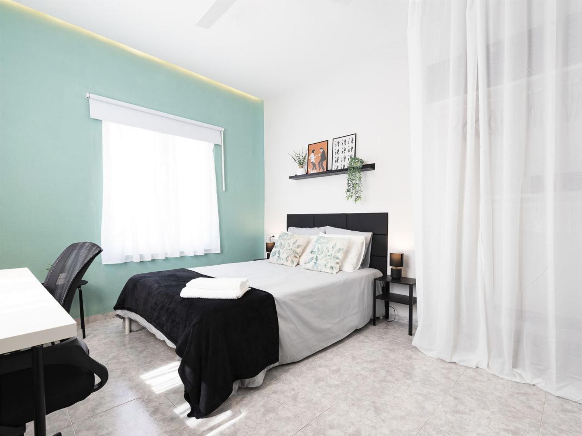 Dormitori de Pis per a compartir en  Murcia Capital amb Aire condicionat, Calefacció i Terrassa