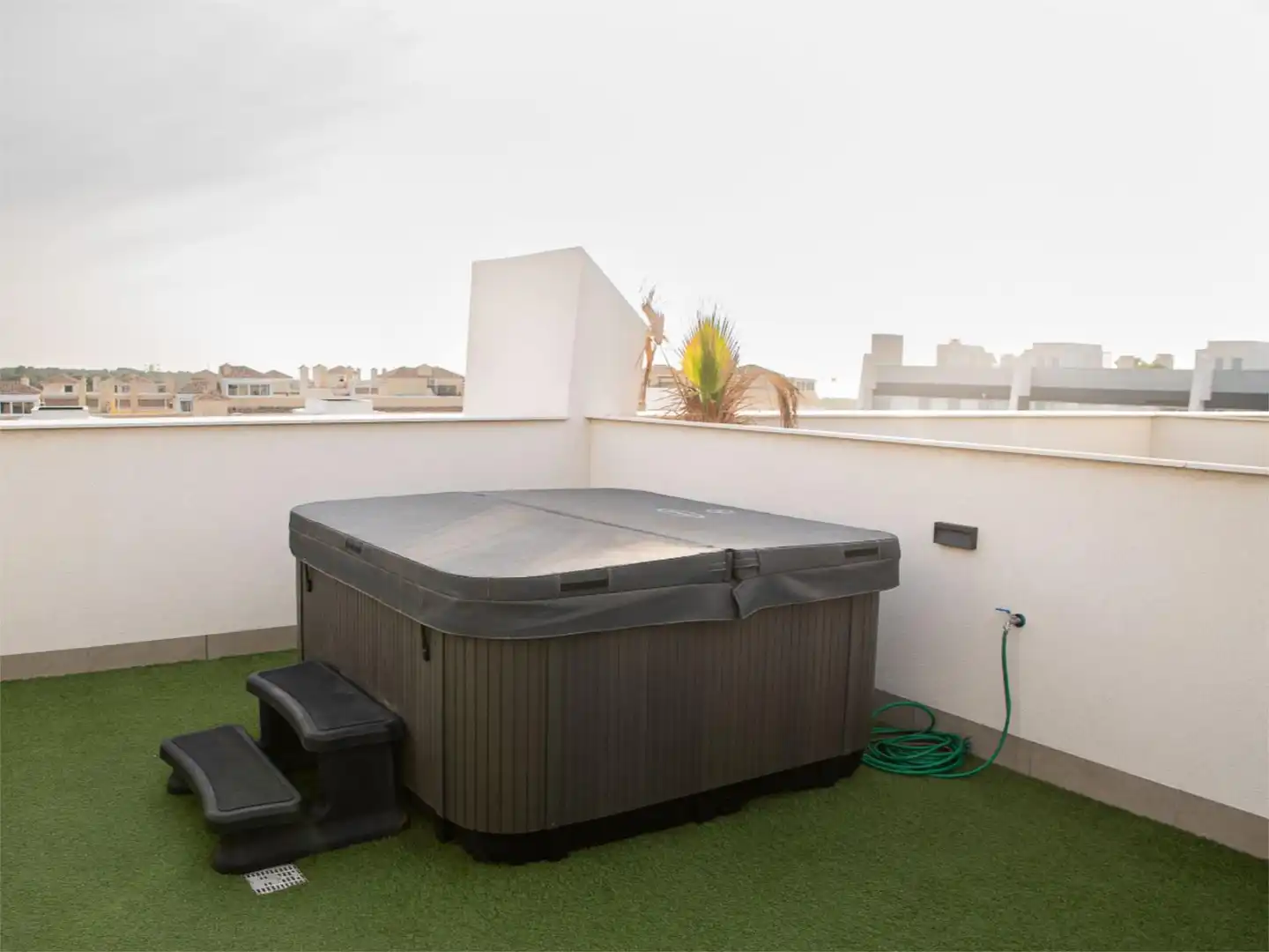Flat for sale in Avinguda D'Escandinàvia, 118, Panorama - Sierramar Terrace of Flat for sale in Santa Pola with Air Conditioner, Parquet flooring and Terrace