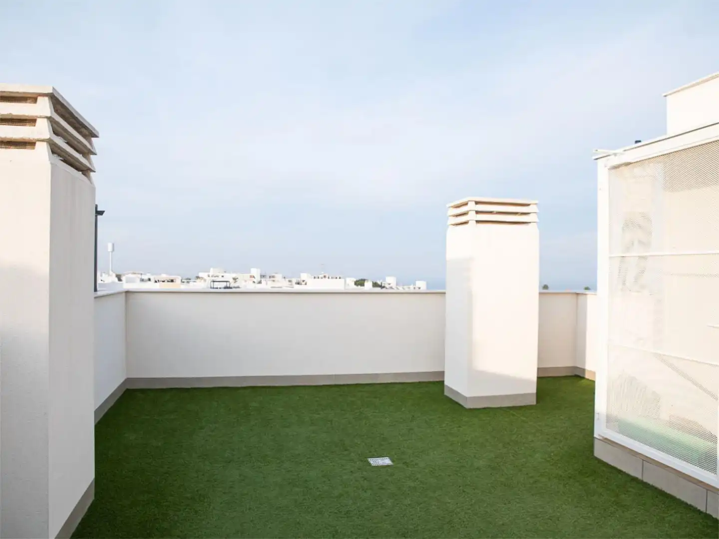 Flat for sale in Avinguda D'Escandinàvia, 118, Panorama - Sierramar Terrace of Flat for sale in Santa Pola with Air Conditioner, Parquet flooring and Terrace