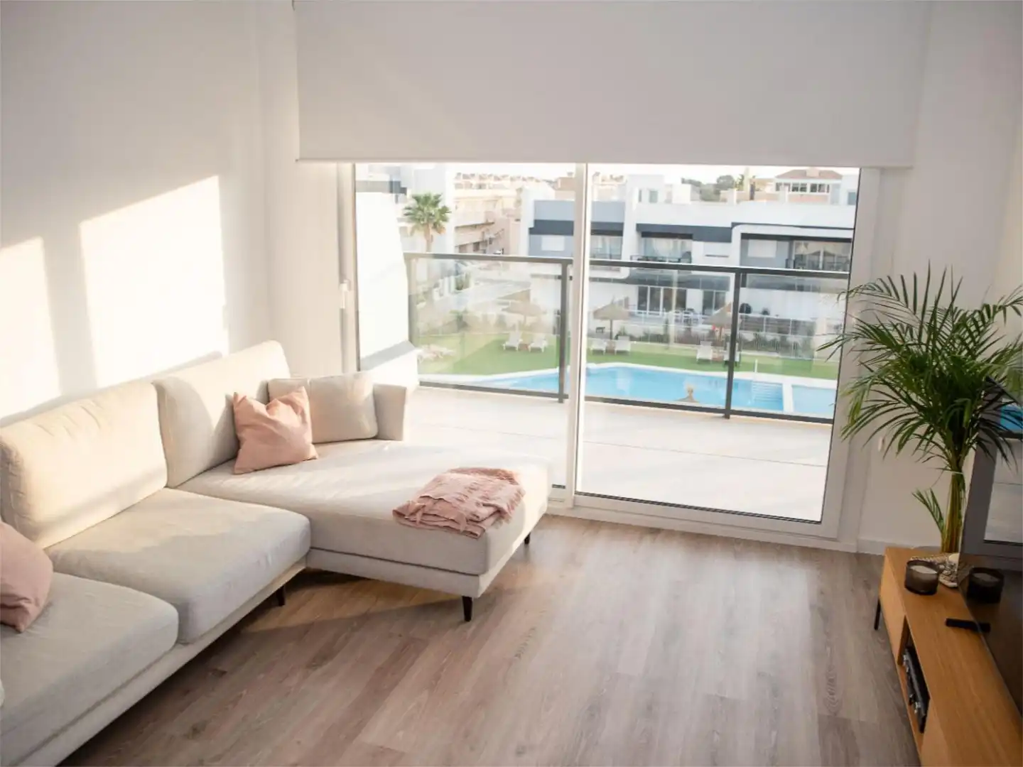 Flat for sale in Avinguda D'Escandinàvia, 118, Panorama - Sierramar Bedroom of Flat for sale in Santa Pola with Air Conditioner, Parquet flooring and Terrace