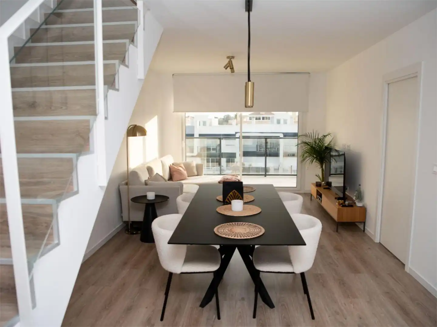 Flat for sale in Avinguda D'Escandinàvia, 118, Panorama - Sierramar Dining room of Flat for sale in Santa Pola with Air Conditioner, Parquet flooring and Terrace