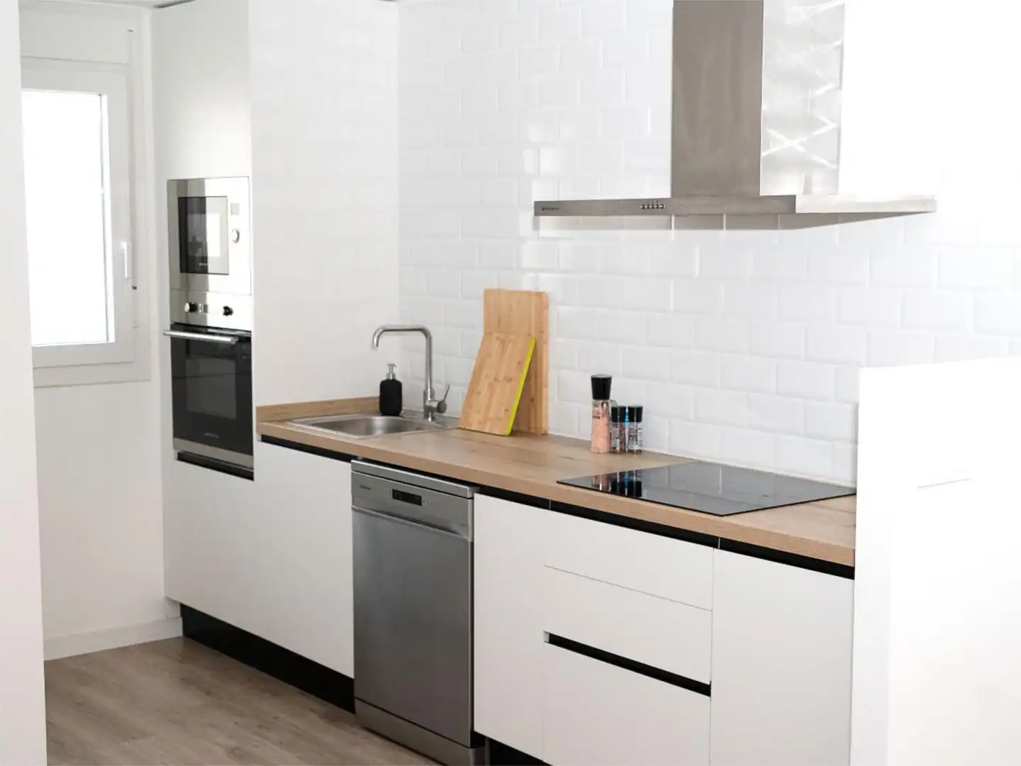 Flat for sale in Avinguda D'Escandinàvia, 118, Panorama - Sierramar Kitchen of Flat for sale in Santa Pola with Air Conditioner, Parquet flooring and Terrace