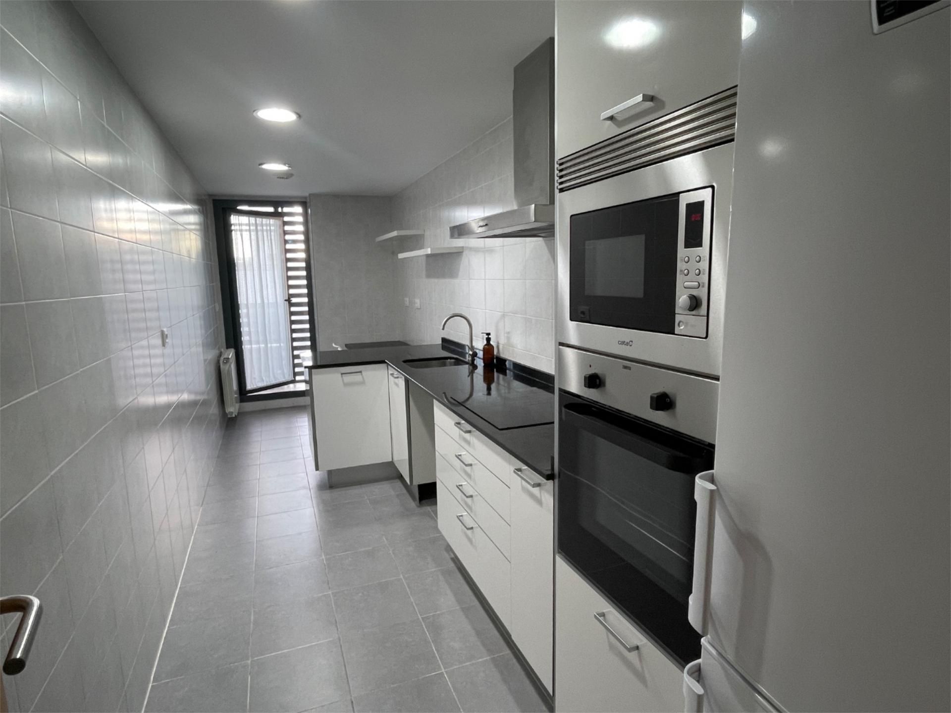 Kitchen of Flat to rent in Getafe  with Air Conditioner, Heating and Private garden