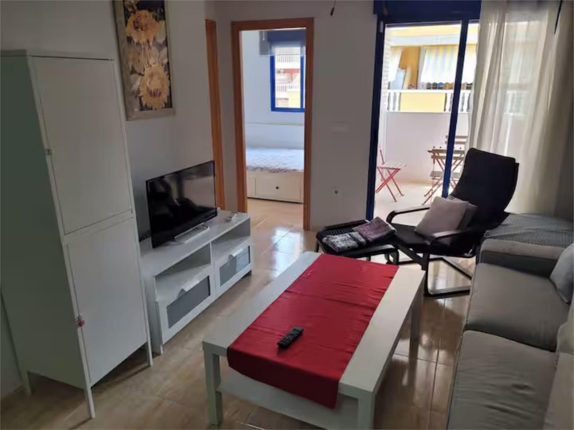 Sala d'estar de Pis en venda en Calles amb Aire condicionat, Terrassa i Moblat