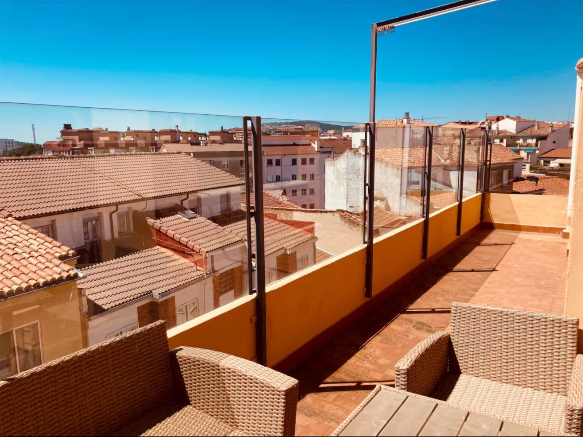 Terrassa de Àtic de lloguer en Soria Capital  amb Calefacció, Parquet i Terrassa