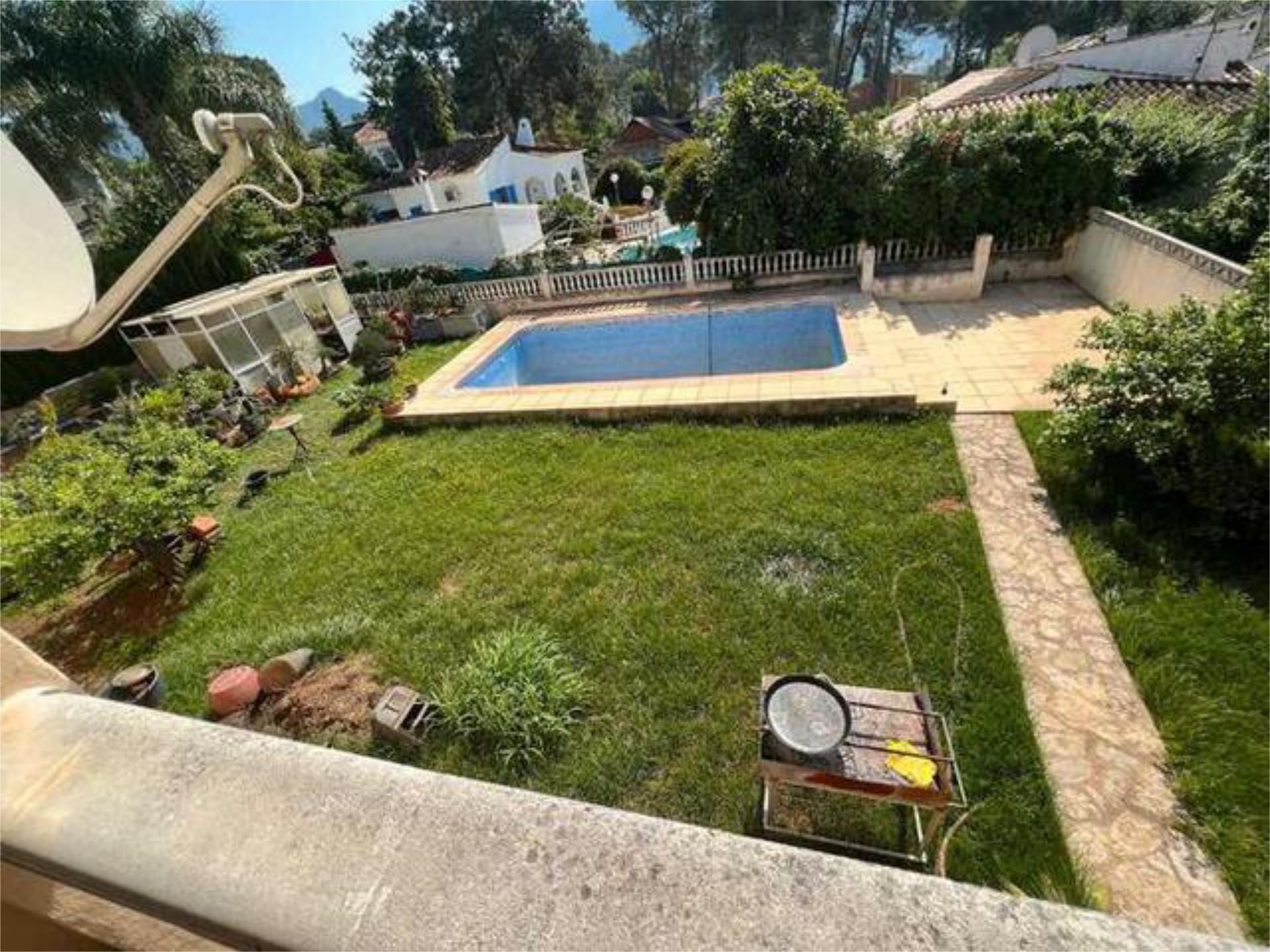 Swimming pool of Single-family semi-detached for sale in Palma de Gandia  with Private garden, Terrace and Storage room