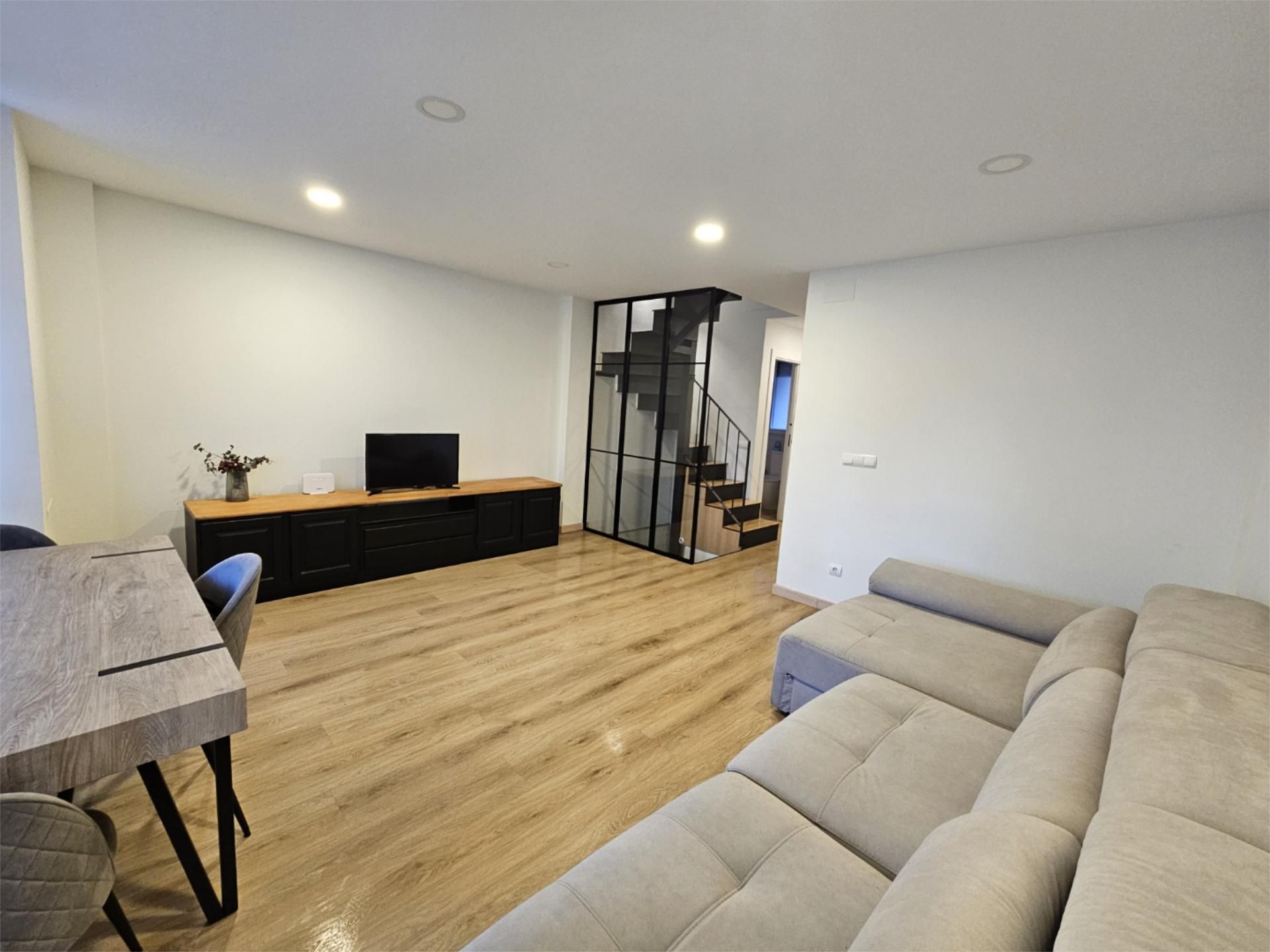 Living room of Single-family semi-detached for sale in El Astillero    with Heating, Terrace and Storage room