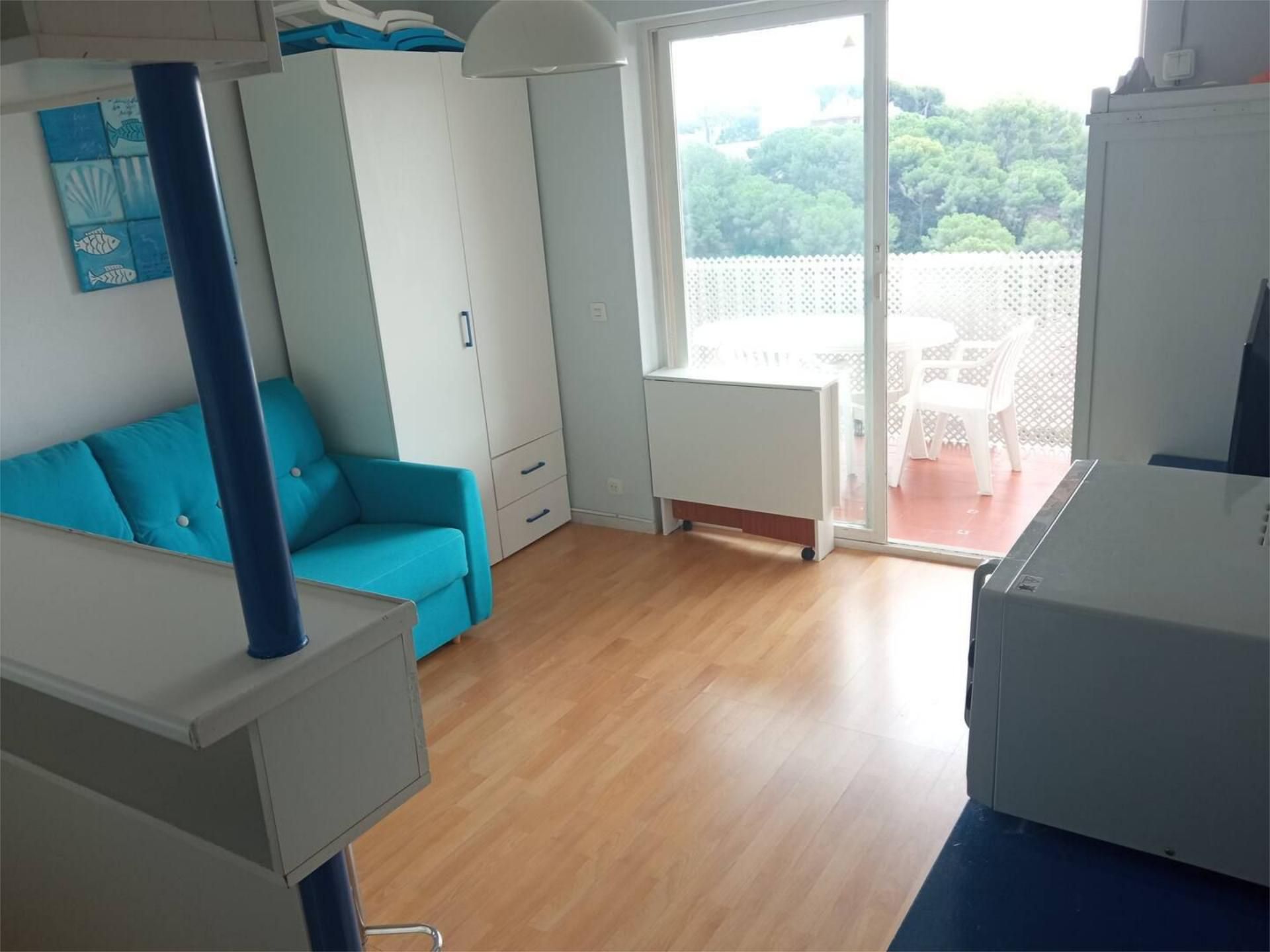 Terrassa de Pis de lloguer en Lloret de Mar amb Parquet, Terrassa i Moblat