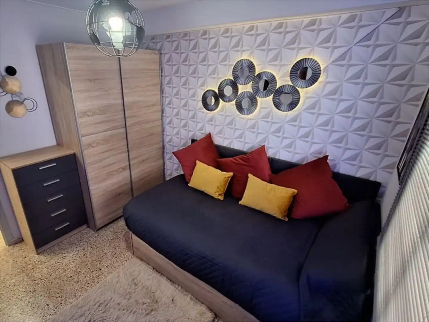Bedroom of Flat for share in Alicante / Alacant  with Furnished and Balcony