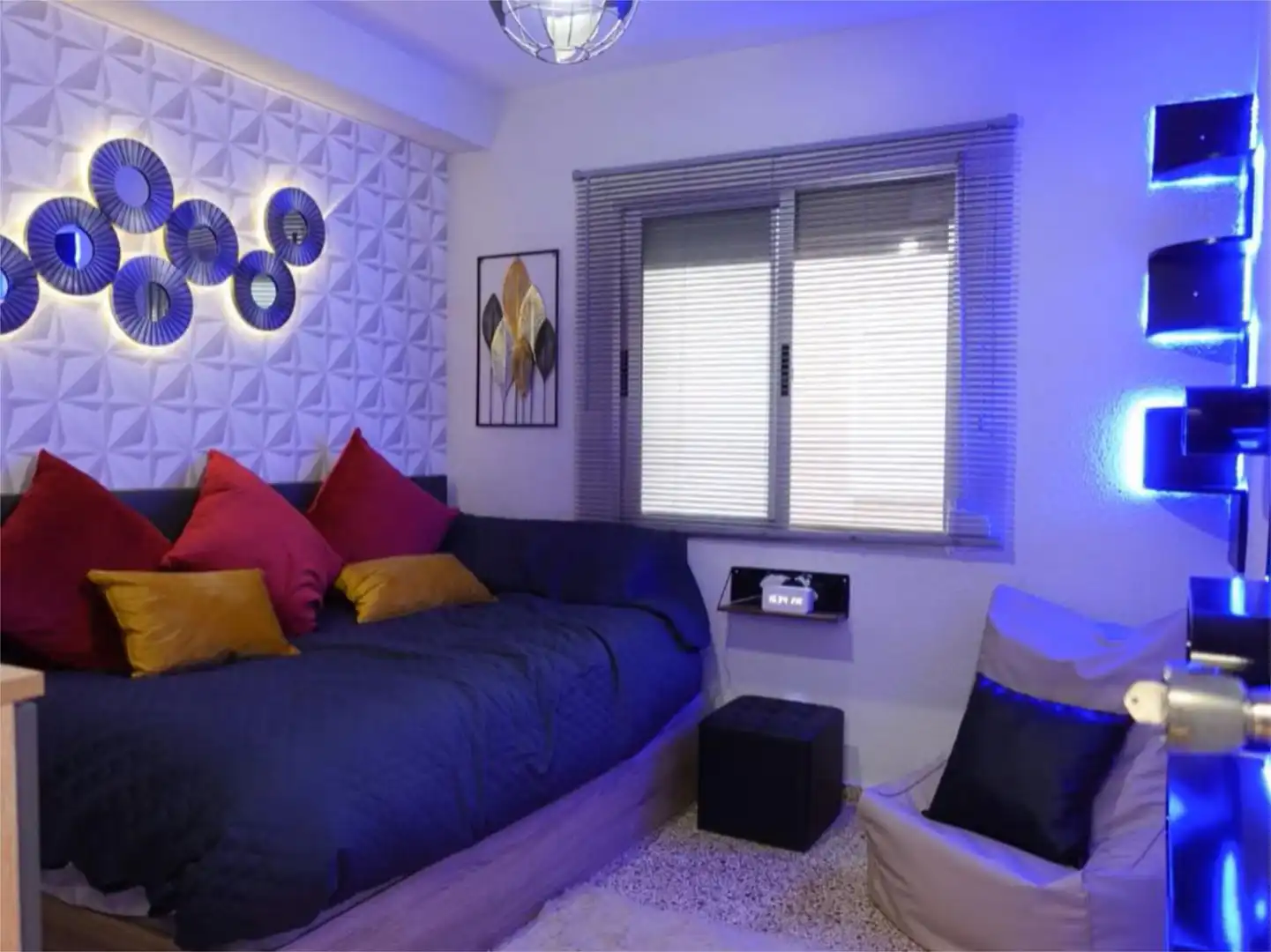Bedroom of Flat for share in Alicante / Alacant  with Furnished and Balcony
