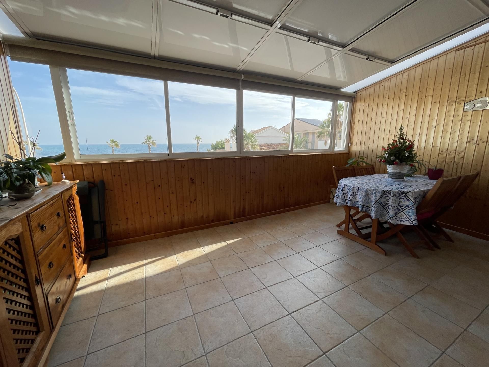 Dormitori de Casa adosada en venda en Puçol amb Aire condicionat, Calefacció i Jardí privat