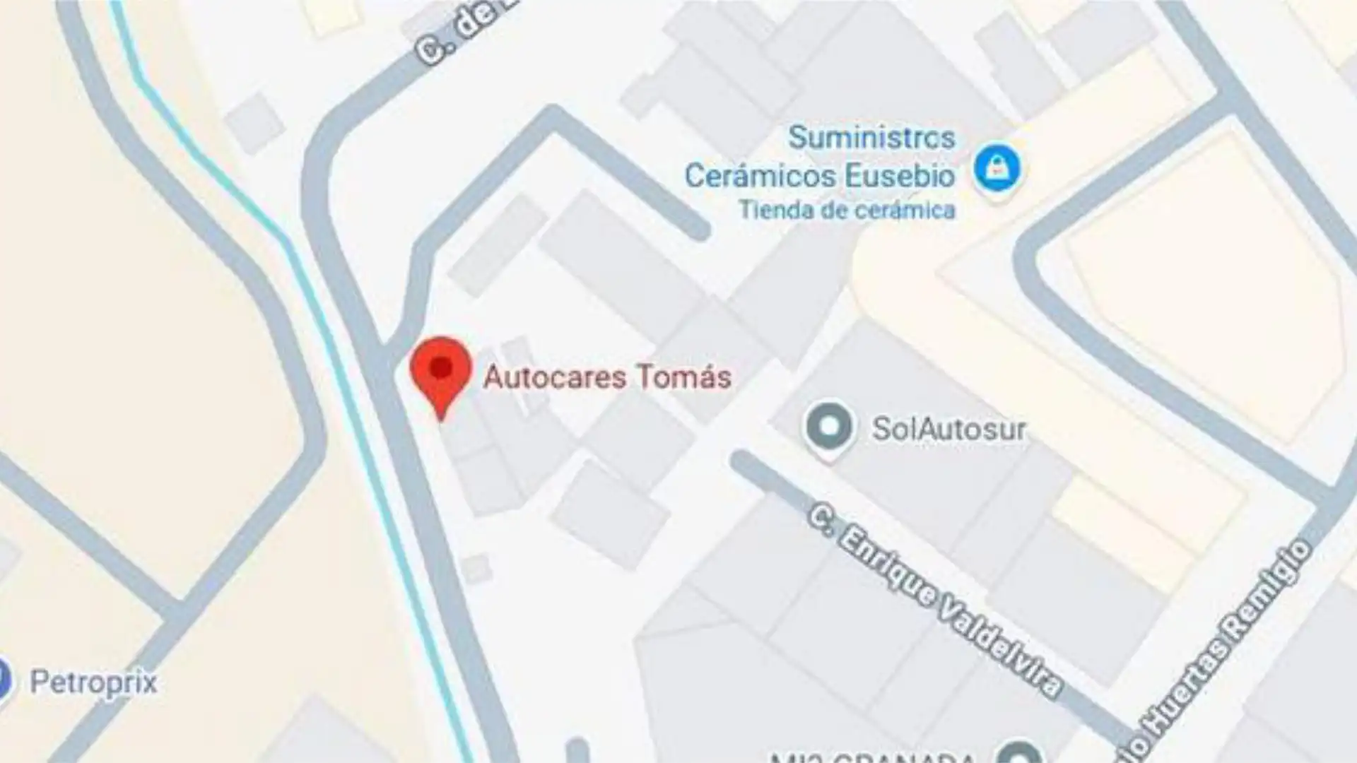 Vista exterior de Nave industrial de alquiler en Maracena