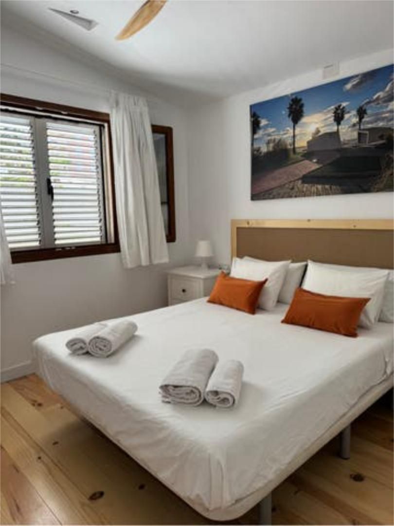 Schlafzimmer von Einfamilien-Reihenhaus zur Miete in Benicasim / Benicàssim mit Heizung, Privatgarten und Terrasse