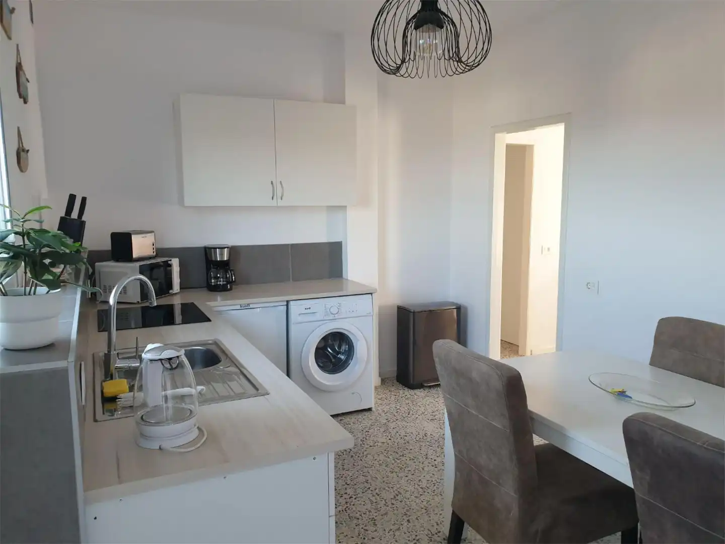 Kitchen of Flat for sale in Arico  with Private garden, Parquet flooring and Terrace