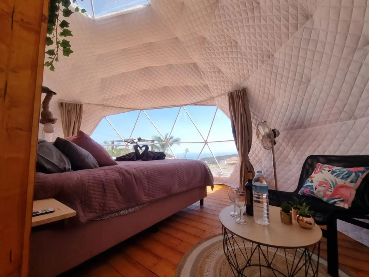 Bedroom of Flat for sale in Arico  with Private garden, Parquet flooring and Terrace