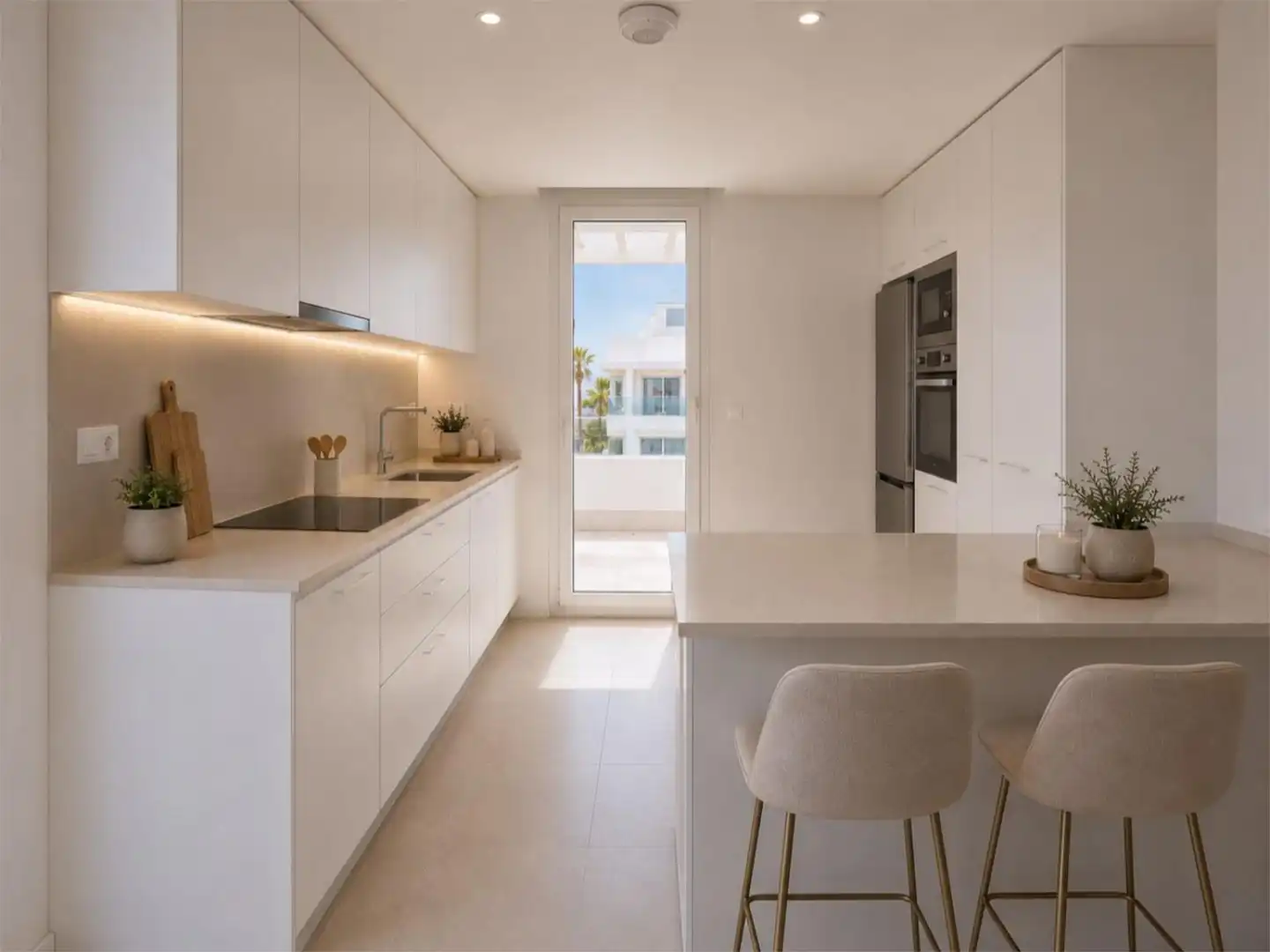 Attic for sale in Avenida de la Música, 8, Las Tres Piedras - Costa Ballena Kitchen of Attic for sale in Chipiona with Air Conditioner, Terrace and Swimming Pool