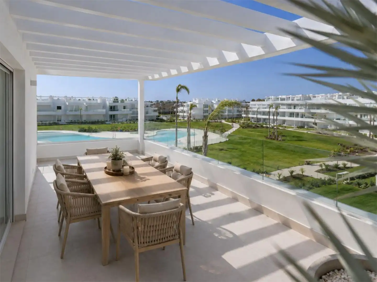 Attic for sale in Avenida de la Música, 8, Las Tres Piedras - Costa Ballena Terrace of Attic for sale in Chipiona with Air Conditioner, Terrace and Swimming Pool