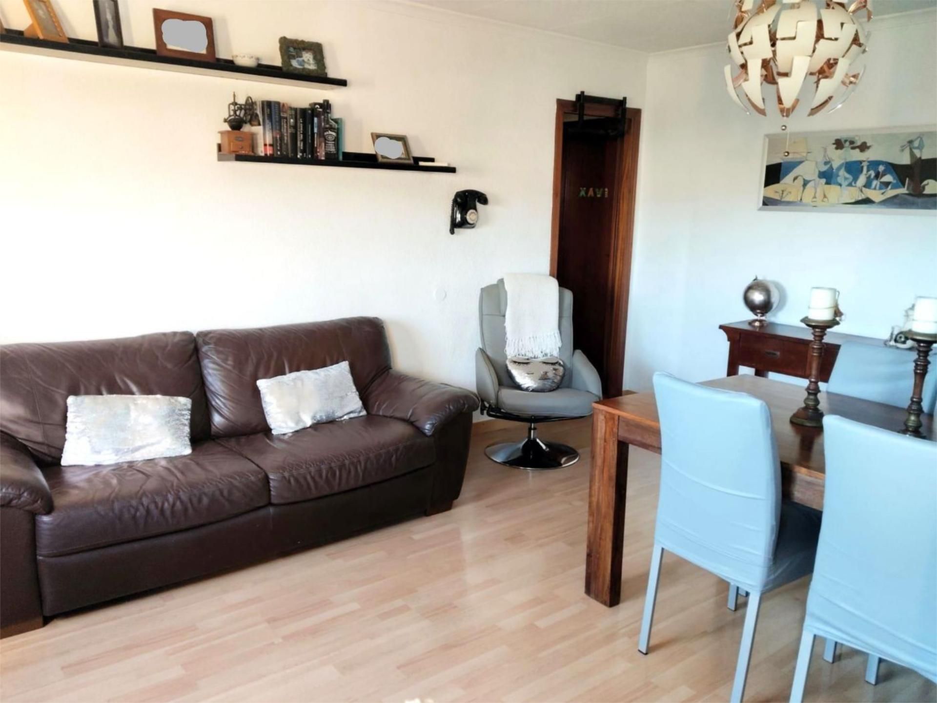 Sala de estar de Piso en venta en Montgat con Aire acondicionado y Parquet