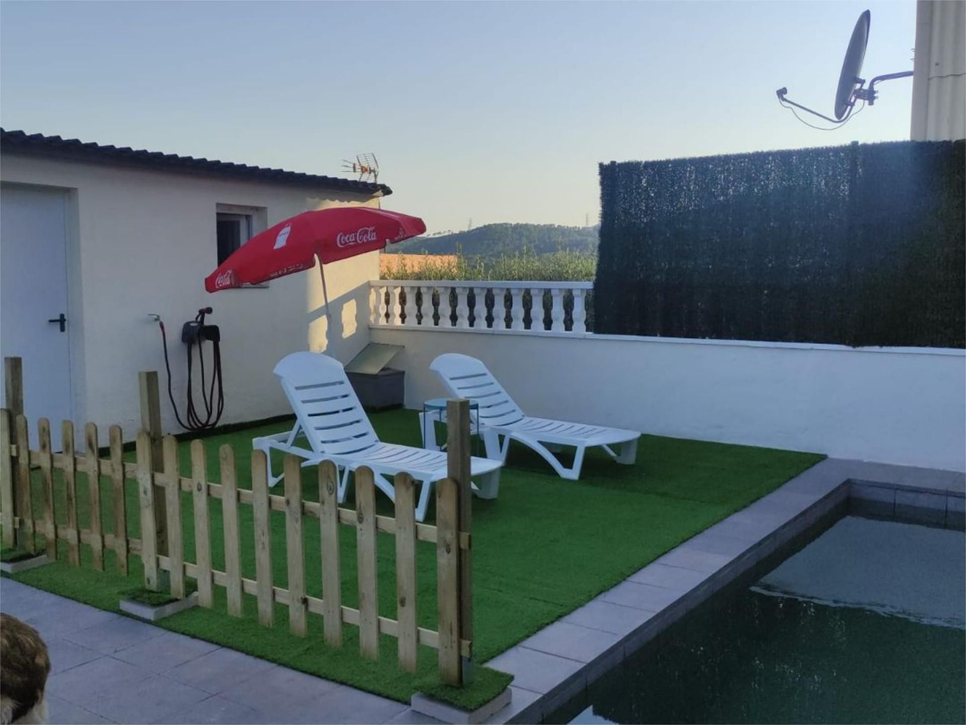 Terrace of House or chalet for sale in Sant Vicenç Dels Horts  with Air Conditioner, Terrace and Swimming Pool