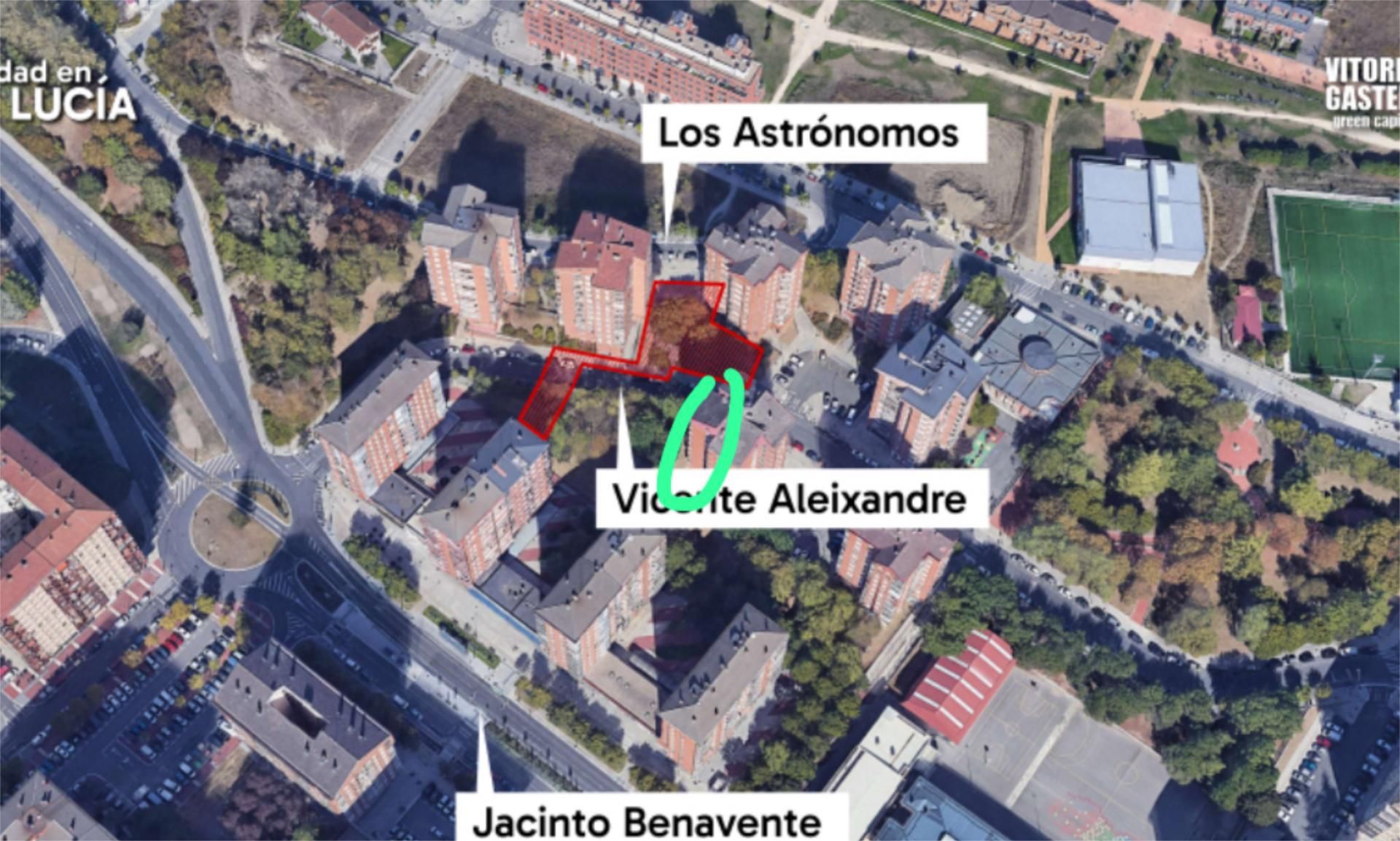 Exterior view of Flat for sale in Vitoria - Gasteiz  with Heating, Storage room and Furnished