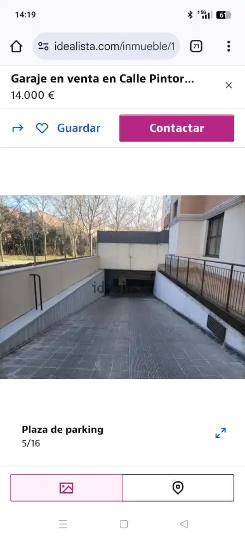 Garage zur Miete in Calle Pintor Velazquez, 41, Norte - Universidad Parkplatz von Garage zur Miete in Móstoles