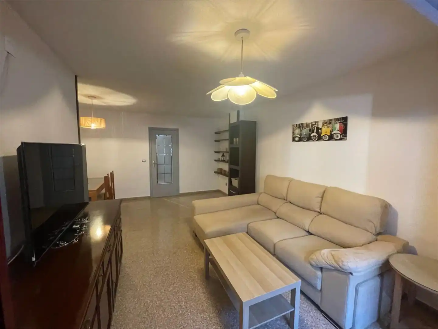 Flat for rent in Avenida de Sevilla, 2, Centro Living room of Flat for rent in San Vicente del Raspeig / Sant Vicent del Raspeig with Air Conditioner, Furnished and Balcony