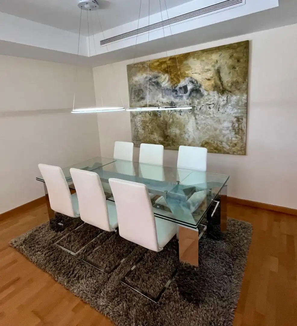 Houses for sale in Calle Madreselva, 11, Olivar de Quintos Dining room of Houses for sale in Montequinto with Air Conditioner, Heating and Private garden