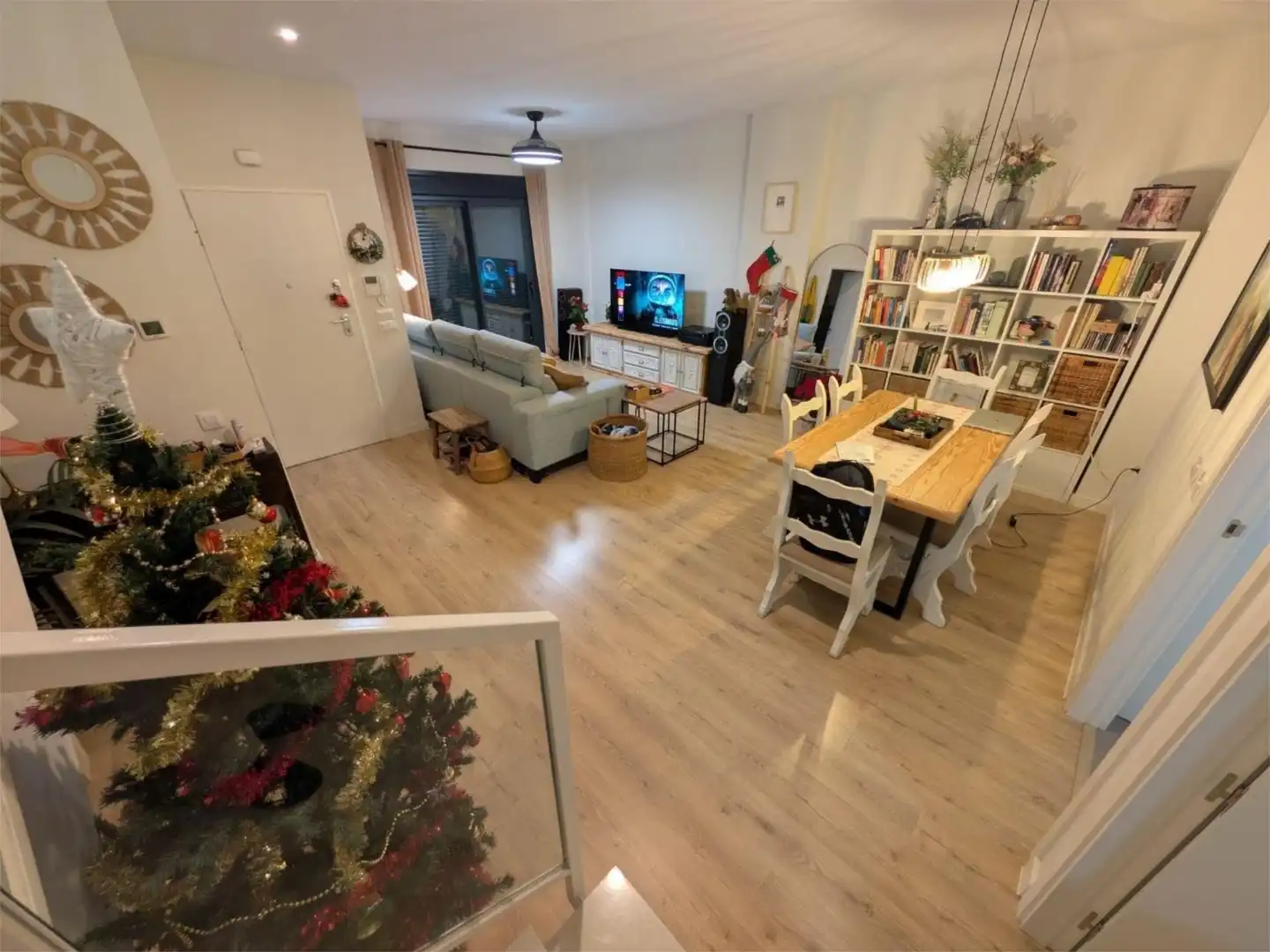 Houses for sale in Calle Zeus, 82, Los Molinos - Villa Blanca Living room of Houses for sale in Almería Capital with Air Conditioner, Terrace and Swimming Pool