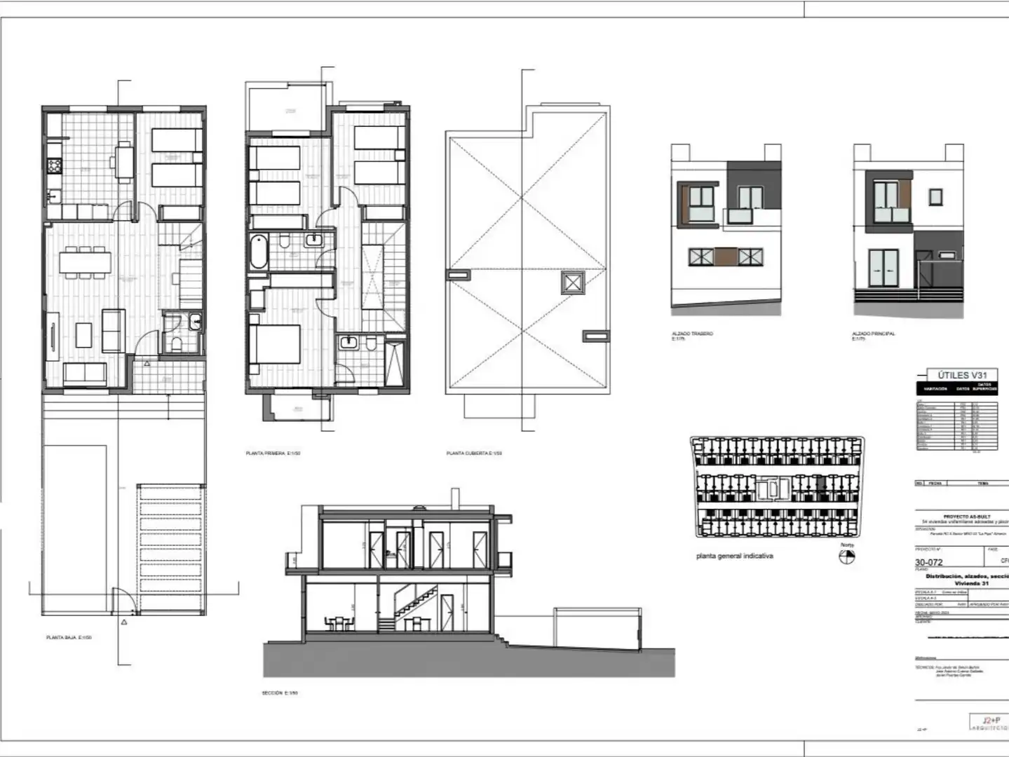 Houses for sale in Calle Zeus, 82, Los Molinos - Villa Blanca Houses for sale in Almería Capital with Air Conditioner, Terrace and Swimming Pool