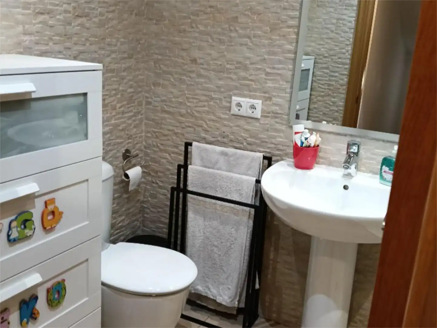 Houses for sale in Carrer de Son Amonda, 9, Son Amonda - Reis Catòlics Bathroom of Houses for sale in Inca with Air Conditioner, Terrace and Swimming Pool