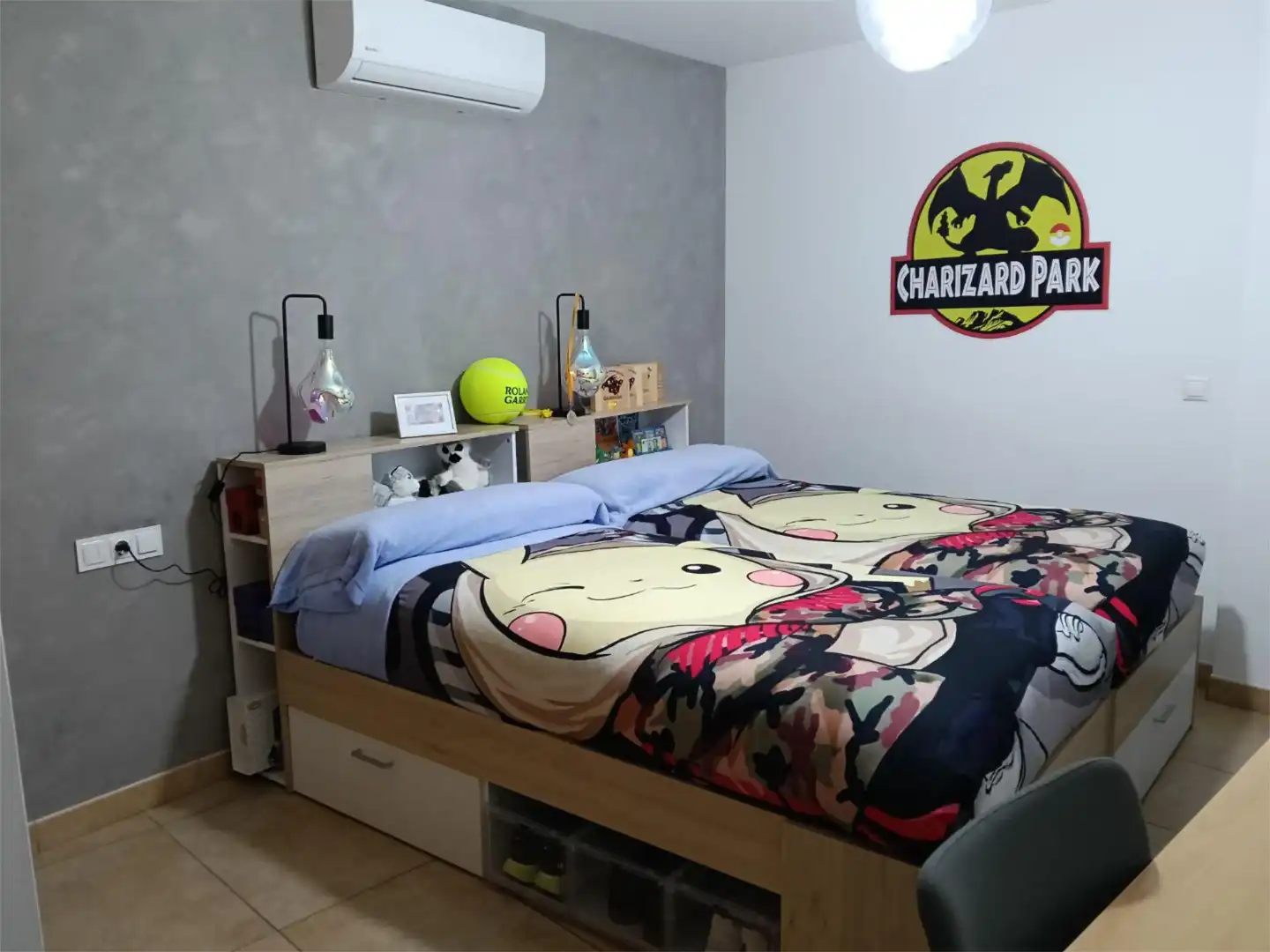 Houses for sale in Carrer de Son Amonda, 9, Son Amonda - Reis Catòlics Bedroom of Houses for sale in Inca with Air Conditioner, Terrace and Swimming Pool