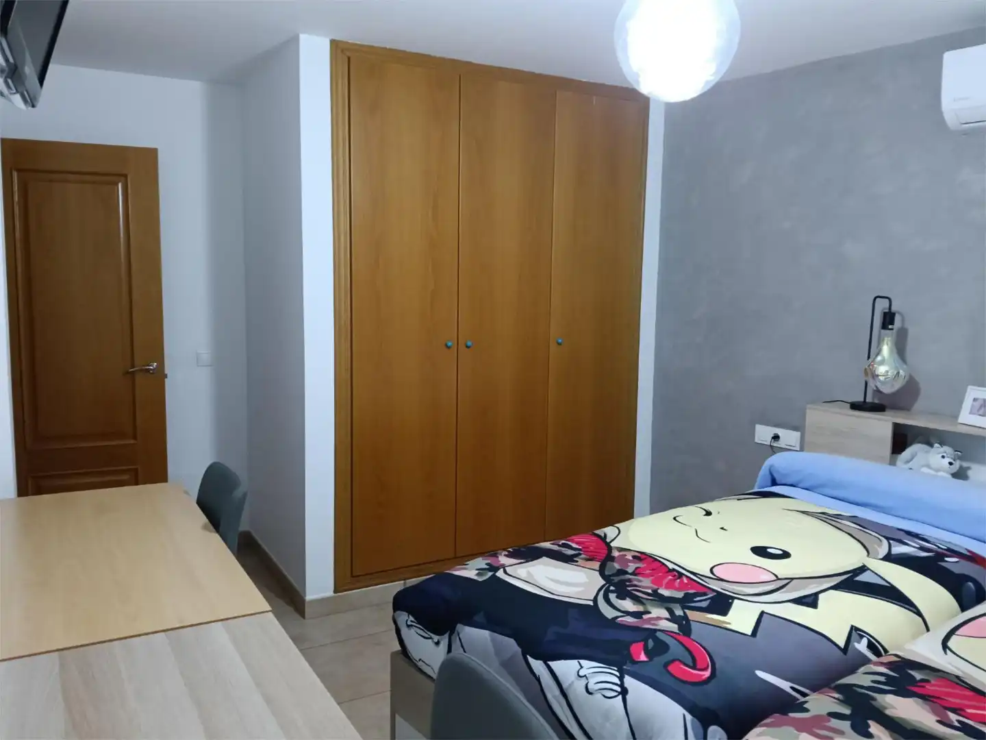 Houses for sale in Carrer de Son Amonda, 9, Son Amonda - Reis Catòlics Bedroom of Houses for sale in Inca with Air Conditioner, Terrace and Swimming Pool