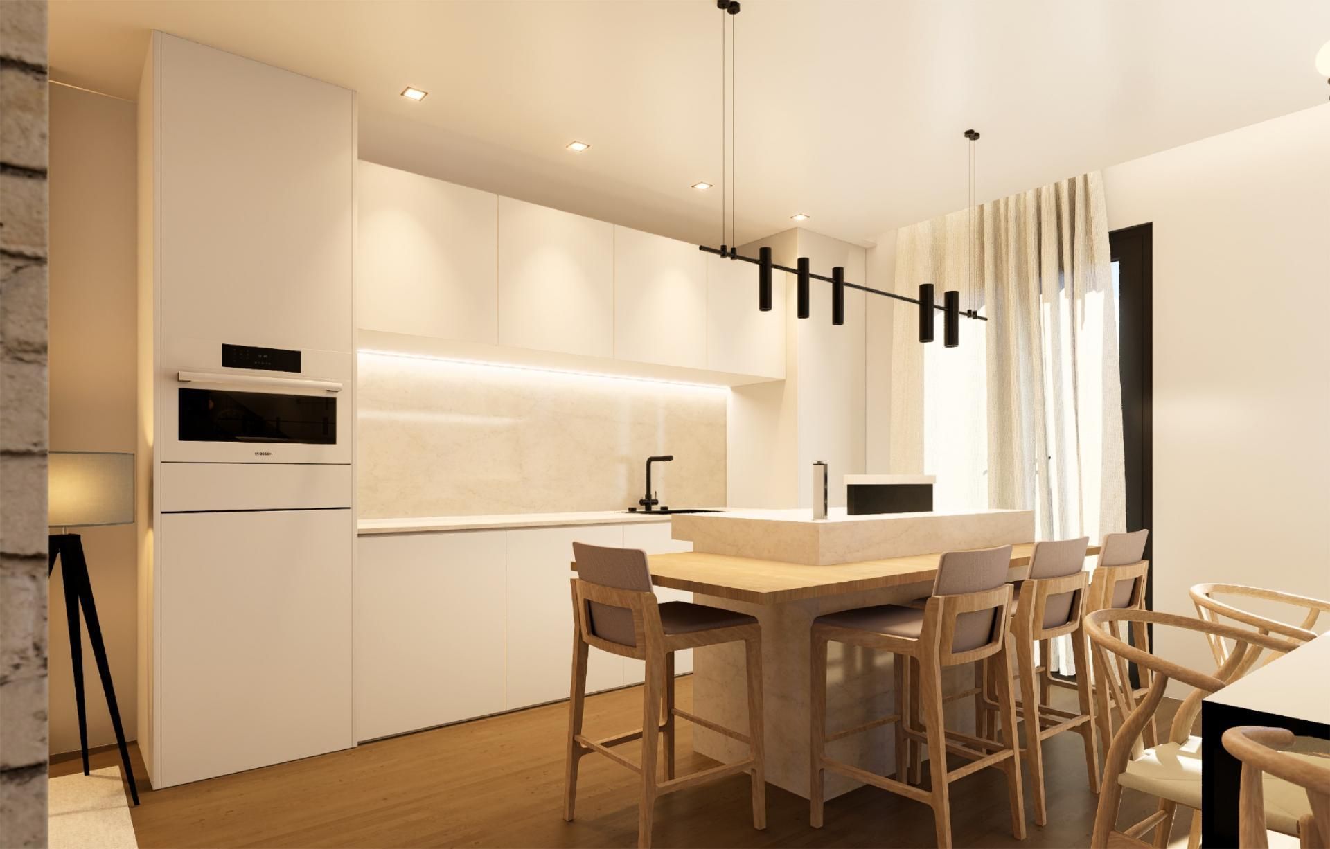 Cocina de Casa adosada en venta en Lloseta