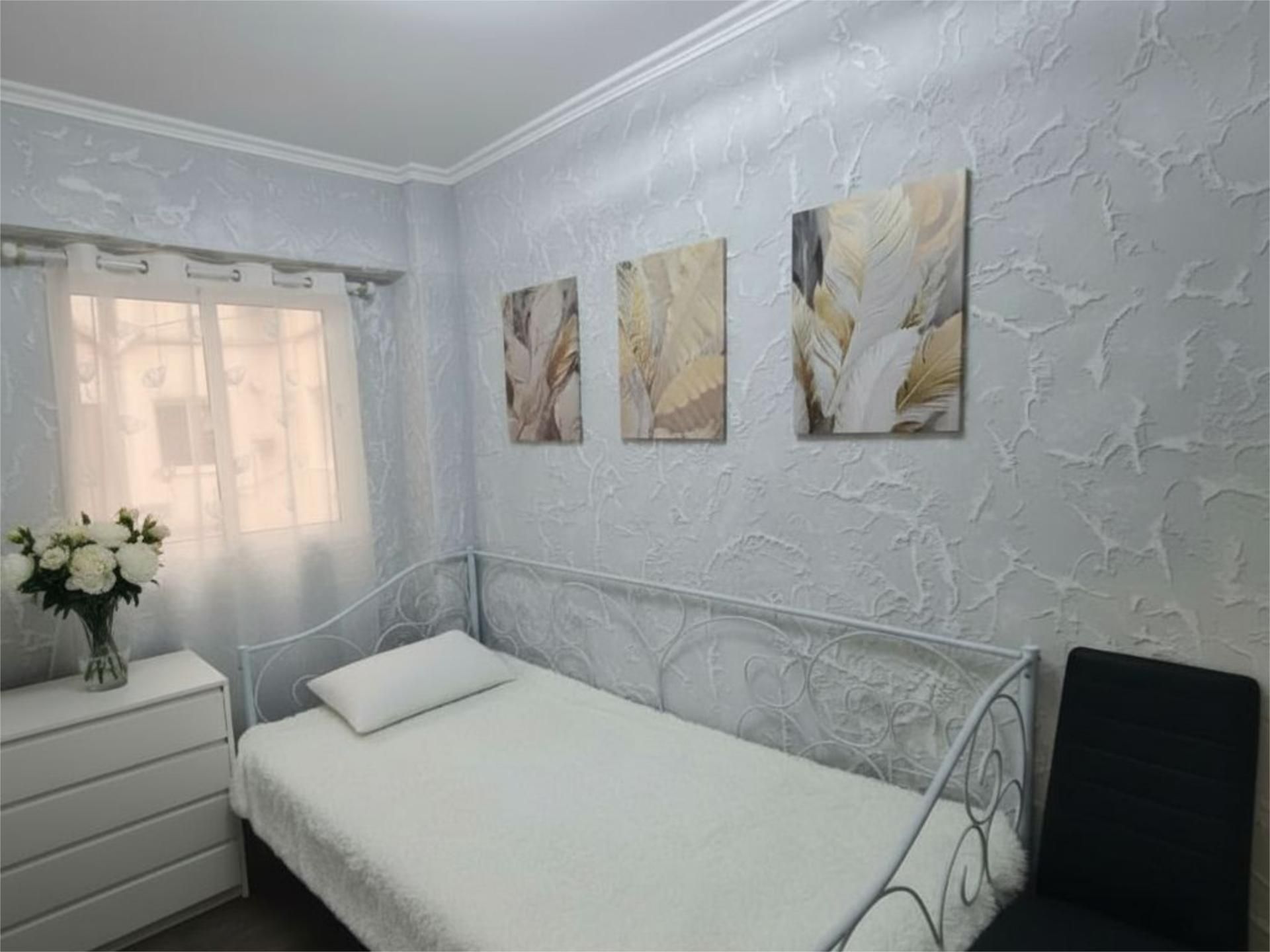 Bedroom of Flat for sale in  Valencia Capital  with Air Conditioner